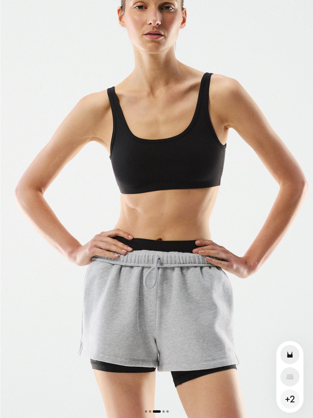 Aritzia Golden Butter Mini Bra Top C/D